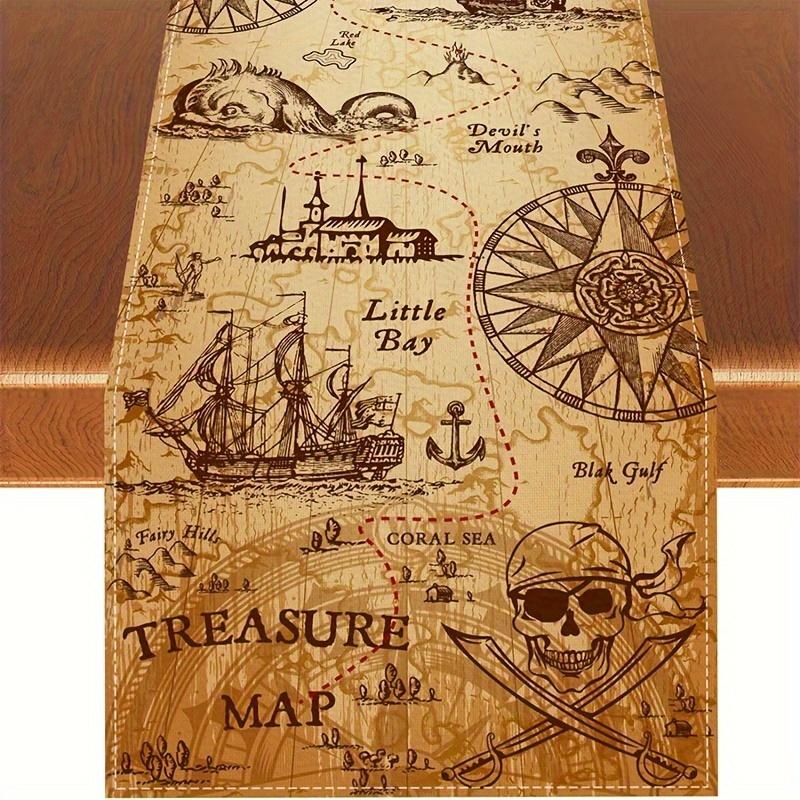 Льняные дорожки для стола Indiana Jones Pirate Treasure, декор для стола в виде шарфа, моющиеся украшения для фермерского дома, праздничные украшения для пиратской вечеринки 150x33cm 59x13inch
Льняные дорожки для стола Indiana Jones Pirate Treasure, декор для стола в виде шарфа, моющиеся украшения для фермерского дома, праздничные украшения для пиратской вечеринки 150x33cm 59x13inch