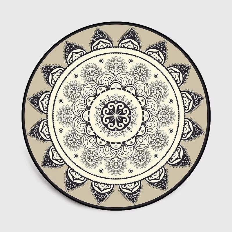 Bohemia Mandala Printed Round Carpet for Bedroom Living Room Camping Mats Flannel Anti-Slip Rug Yoga Mat Home Area Decor Pad 60cm
Bohemia Mandala Printed Round Carpet for Bedroom Living Room Camping Mats Flannel Anti-Slip Rug Yoga Mat Home Area Decor Pad 60cm
