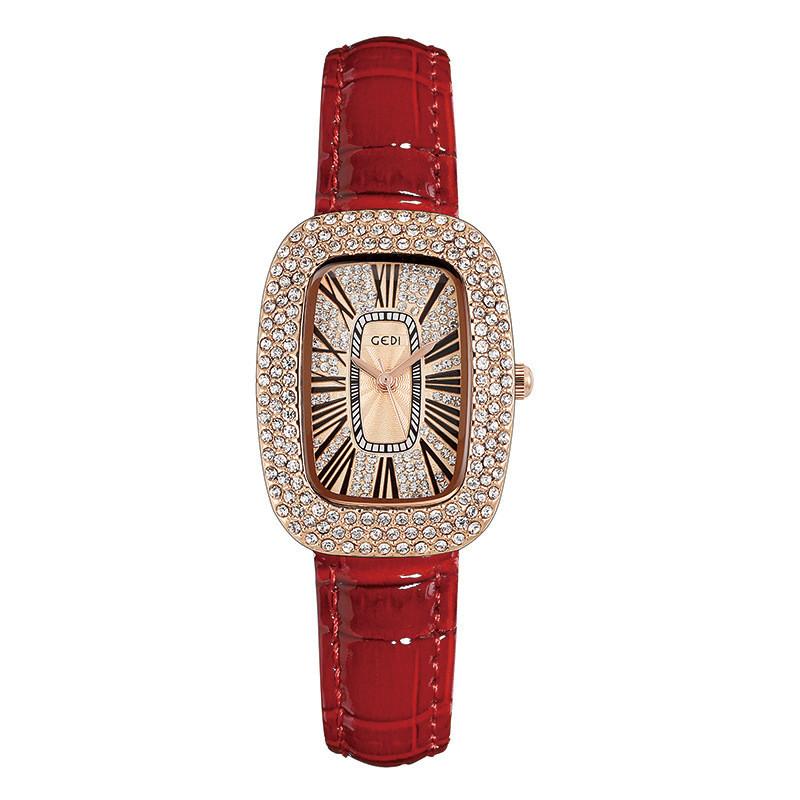 Elegant Womens Quartz Watch With Genuine Leather Strap And Water Resistance For Fashionable Ladies
Elegant Womens Quartz Watch With Genuine Leather Strap And Water Resistance For Fashionable Ladies