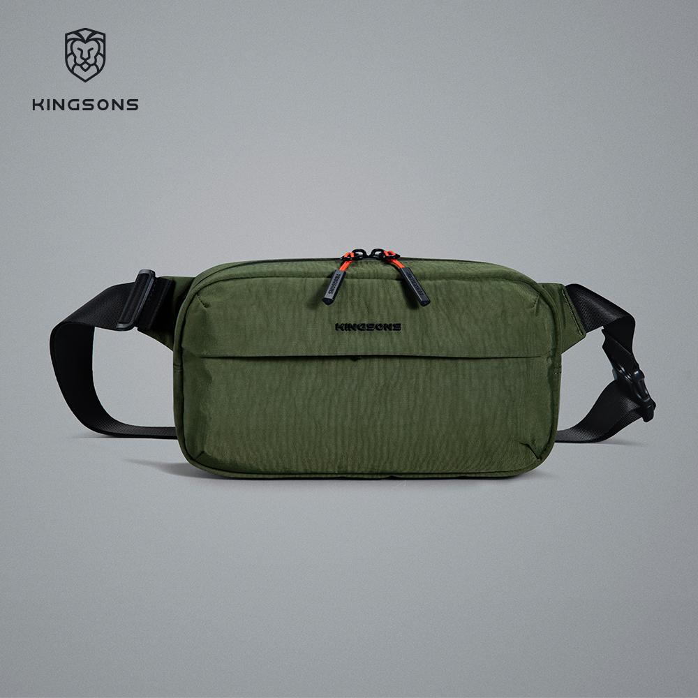 Kingsons Urban Ride Lite Sling Men Women Chest Bag Small Crossbody Bag 420D Nylon Waterproof Minimalist Travel Light зелений
Kingsons Urban Ride Lite Sling Men Women Chest Bag Small Crossbody Bag 420D Nylon Waterproof Minimalist Travel Light зелений