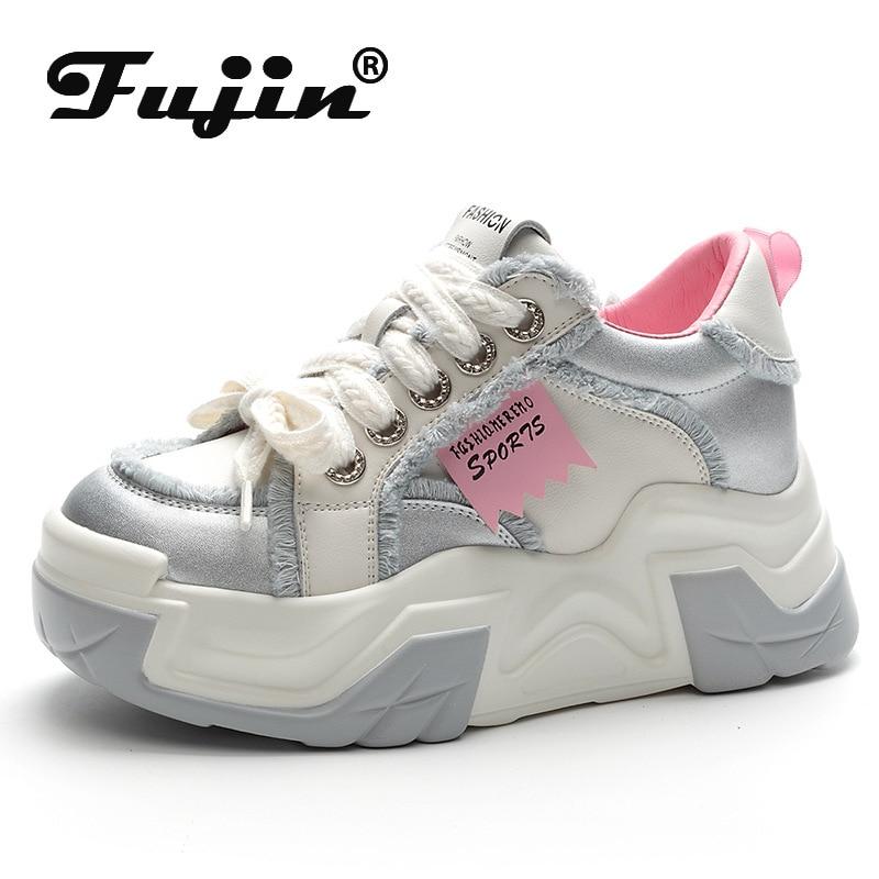 Fujin/5 см из натуральной кожи, весна-осень, повседневные кроссовки на танкетке на платформе, женские мокасины разного цвета, удобная модная обувь 35 бежевый
Fujin/5 см из натуральной кожи, весна-осень, повседневные кроссовки на танкетке на платформе, женские мокасины разного цвета, удобная модная обувь 35 бежевый