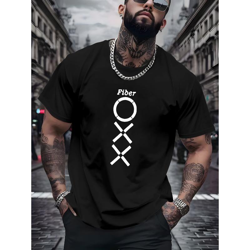 Men s Summer Round Neck Top, Popular European and American Style, Versatile Round Neck T-Shirt for Men, Casual Fashion Short Sleeve T-Shirt 4XL чорний
Men s Summer Round Neck Top, Popular European and American Style, Versatile Round Neck T-Shirt for Men, Casual Fashion Short Sleeve T-Shirt 4XL чорний