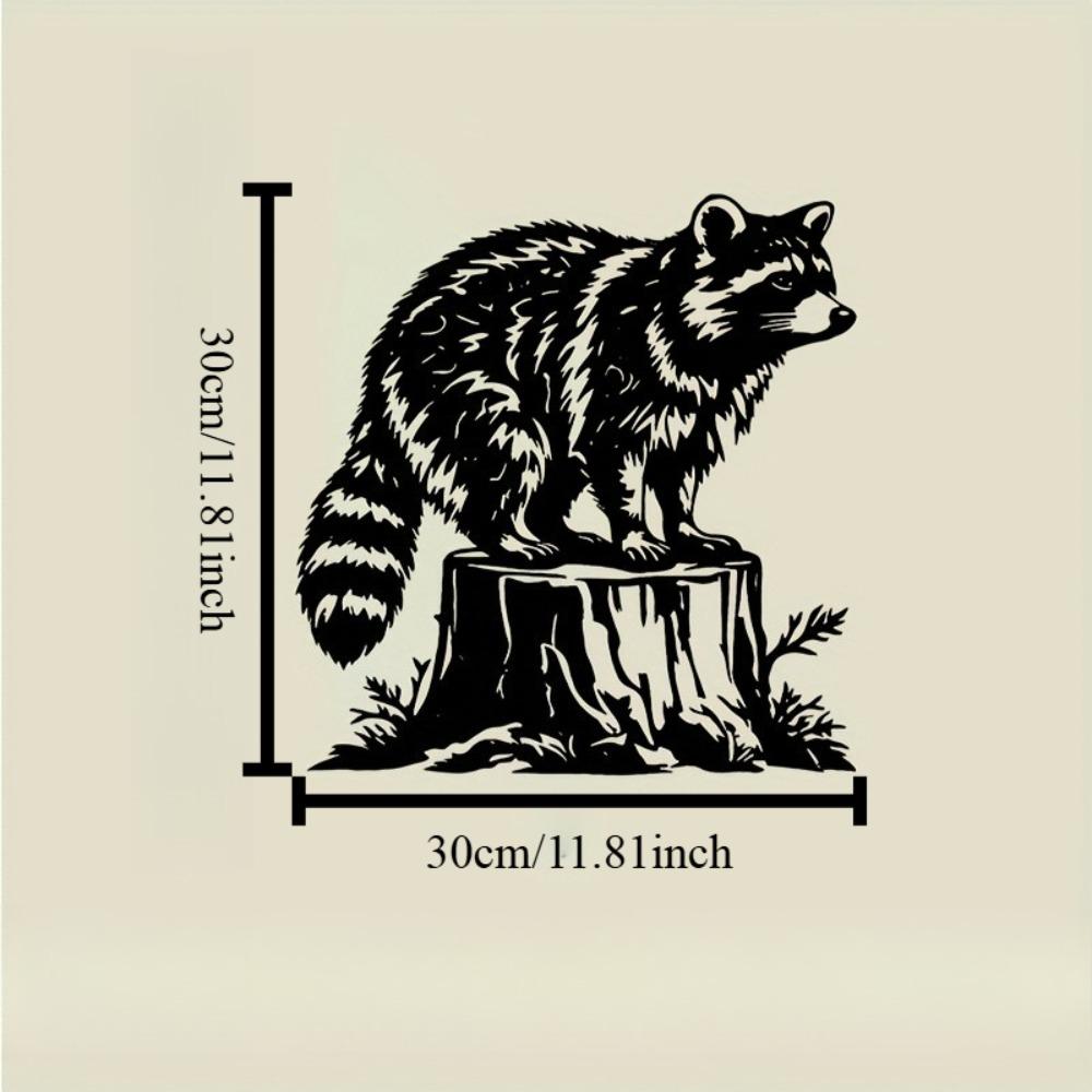 Black Metal Raccoon Wall Sculpture Iron Animal Art Tree Stump Design Modern Home Decor Outdoor Easy Mounting Hardware Included Gift S-30cm/12inch
Black Metal Raccoon Wall Sculpture Iron Animal Art Tree Stump Design Modern Home Decor Outdoor Easy Mounting Hardware Included Gift S-30cm/12inch