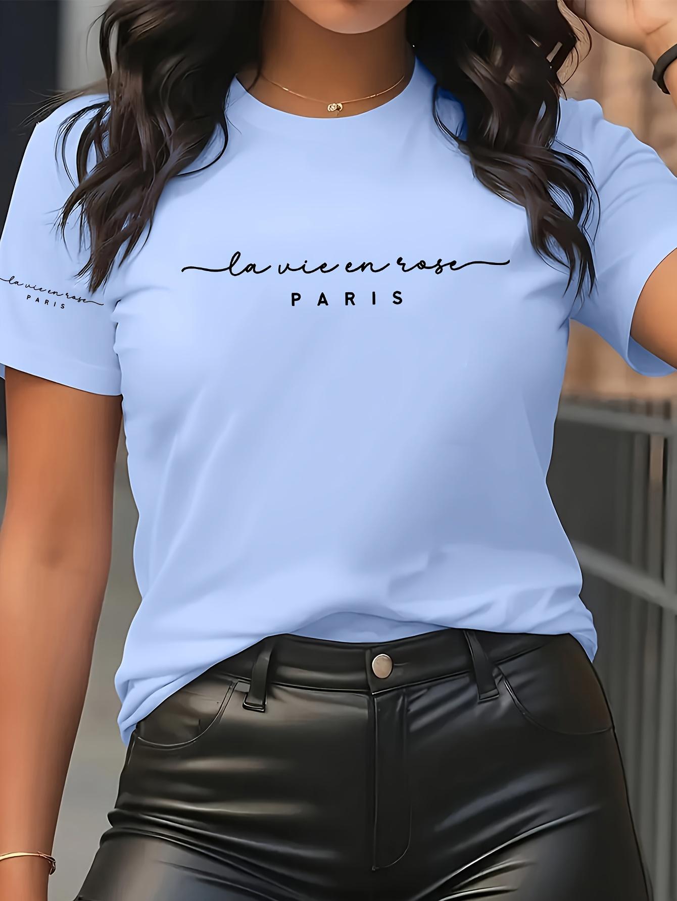 Elegant Fashion Women S Crew Neck T-Shirt With Dual Print Pattern Casual. Medium Stretch Fabric. Short Sleeves. Available In Multiple Colors S-Xxl 2XL дубильна кора
Elegant Fashion Women S Crew Neck T-Shirt With Dual Print Pattern Casual. Medium Stretch Fabric. Short Sleeves. Available In Multiple Colors S-Xxl 2XL дубильна кора