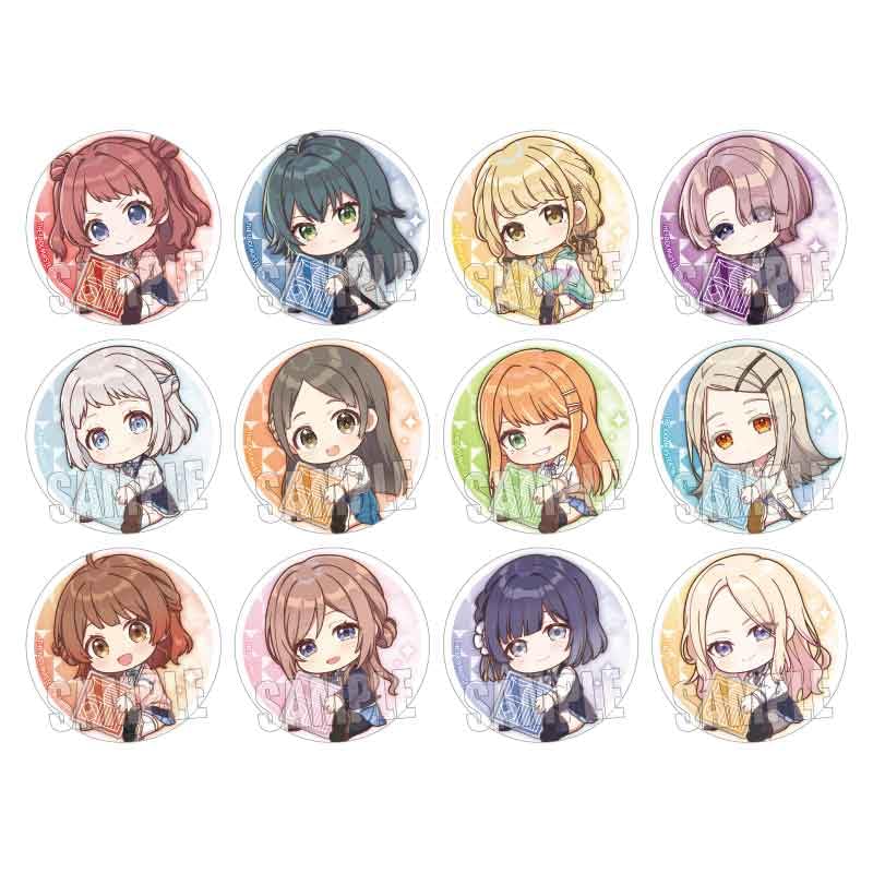 Значок Bell House Gakuen Idolmaster Trading Can Gyugyutto 1BOX Диаметр 57 мм Изготовлен из олова прибл.
Значок Bell House Gakuen Idolmaster Trading Can Gyugyutto 1BOX Диаметр 57 мм Изготовлен из олова прибл.