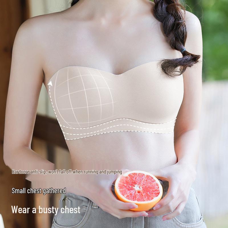 Upgraded Anti-Slip Strapless Push-Up Seamless Wireless Bandeau Bra for Women L (80C, 85A, 85B, 85C)
Upgraded Anti-Slip Strapless Push-Up Seamless Wireless Bandeau Bra for Women L (80C, 85A, 85B, 85C)