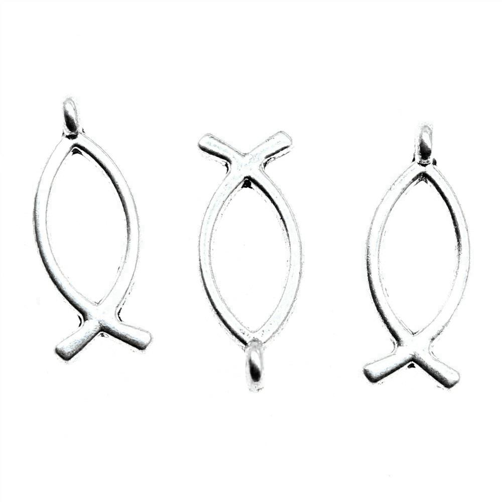 Бренд «Поделки для детей»: WYISYWG Античные серебряные подвески в виде рыбы-Иисуса 20x8 мм, 40 шт.
Бренд «Поделки для детей»: WYISYWG Античные серебряные подвески в виде рыбы-Иисуса 20x8 мм, 40 шт.