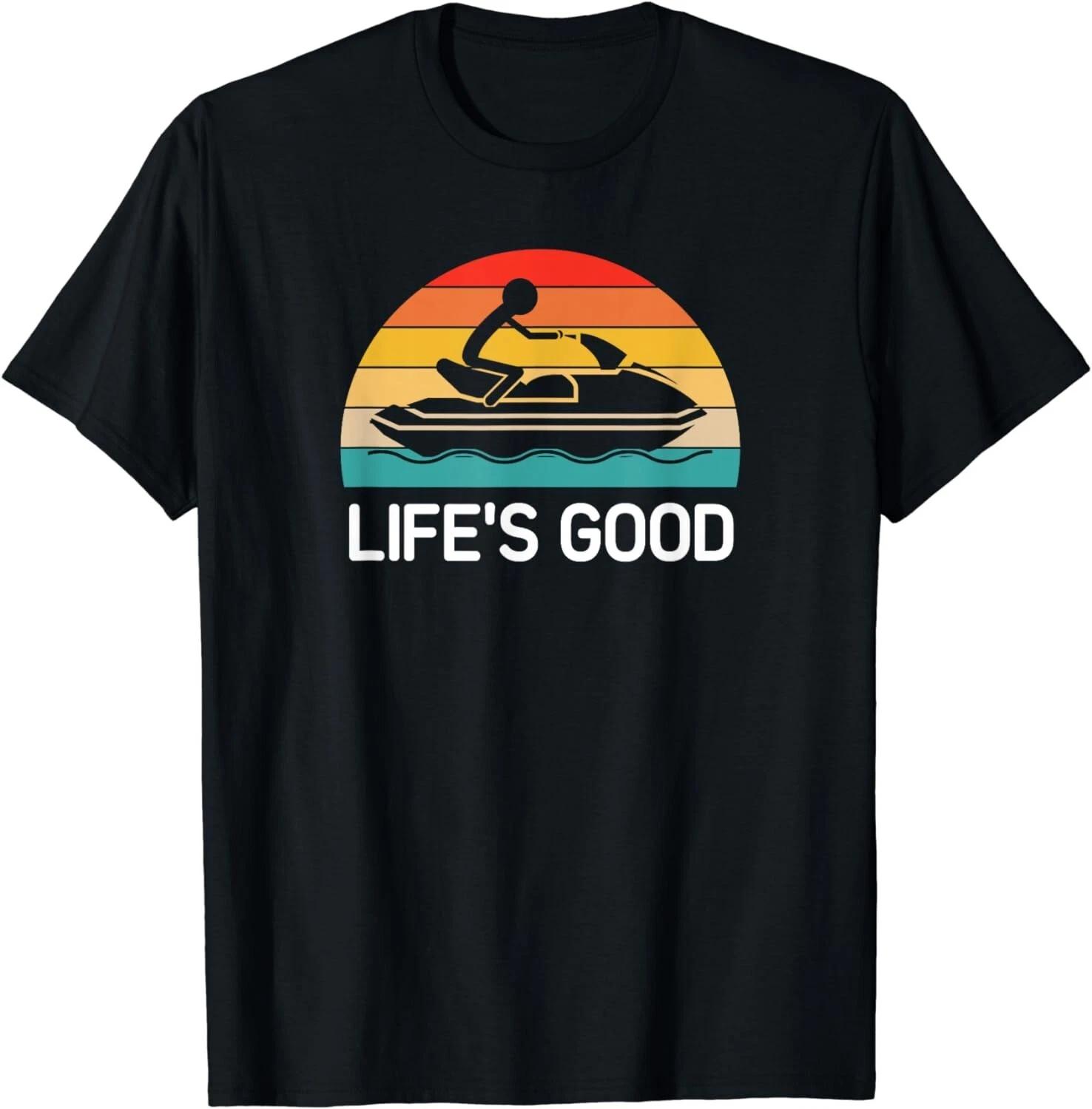 Jet Ski, Life s Good, Life Quotes for family Gift Unisex T-Shirt XL
Jet Ski, Life s Good, Life Quotes for family Gift Unisex T-Shirt XL