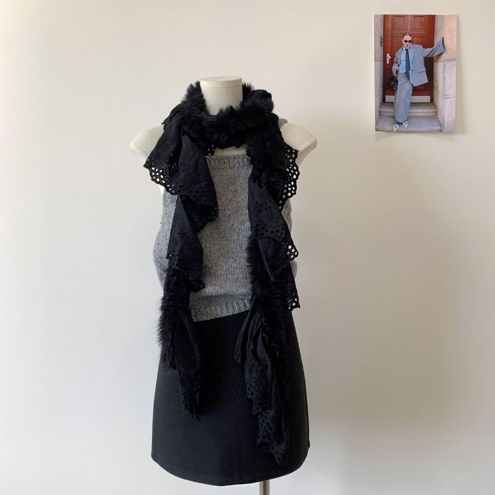 Утолщенный кружевной шарф Острая девушка Зимние шарфы Ретро плюшевая шаль Женский/Мужской чёрный
Утолщенный кружевной шарф Острая девушка Зимние шарфы Ретро плюшевая шаль Женский/Мужской чёрный