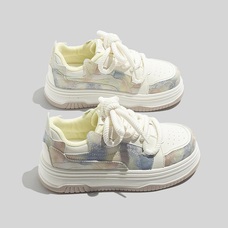 Beier high-value tie-dye thick baseplate shoes 22 spring new casual niche 40
Beier high-value tie-dye thick baseplate shoes 22 spring new casual niche 40