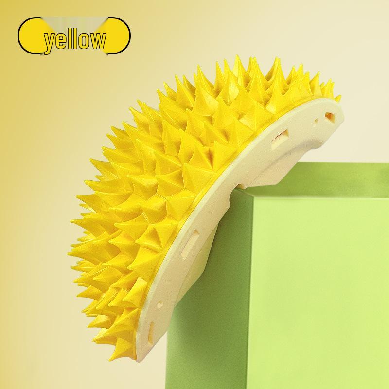 Durian Cat Hair Brush: Wear-Resistant Grooming & Massage Comb for Itching and Deshedding. 15.5*7*8.6cm жёлтый
Durian Cat Hair Brush: Wear-Resistant Grooming & Massage Comb for Itching and Deshedding. 15.5*7*8.6cm жёлтый