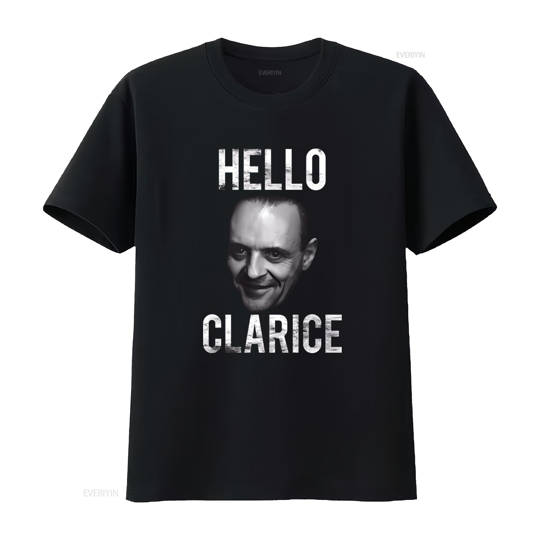 Silence Of The Lambs Hello Clarice Mens T Shirt Hannibal Lecter Anthony Hopkins Print Perfect for Horror Fans vintage Washed 4XL
Silence Of The Lambs Hello Clarice Mens T Shirt Hannibal Lecter Anthony Hopkins Print Perfect for Horror Fans vintage Washed 4XL