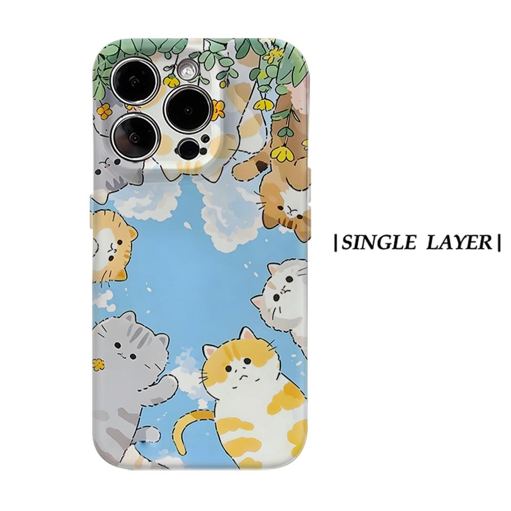 Watercolor Floppy Cat Phone Case for IPhone 17AIR 16E 16 15 14 13 12 11 17 Pro Max Plus Double-layer Back Cover IPHONE17PROMAX
Watercolor Floppy Cat Phone Case for IPhone 17AIR 16E 16 15 14 13 12 11 17 Pro Max Plus Double-layer Back Cover IPHONE17PROMAX