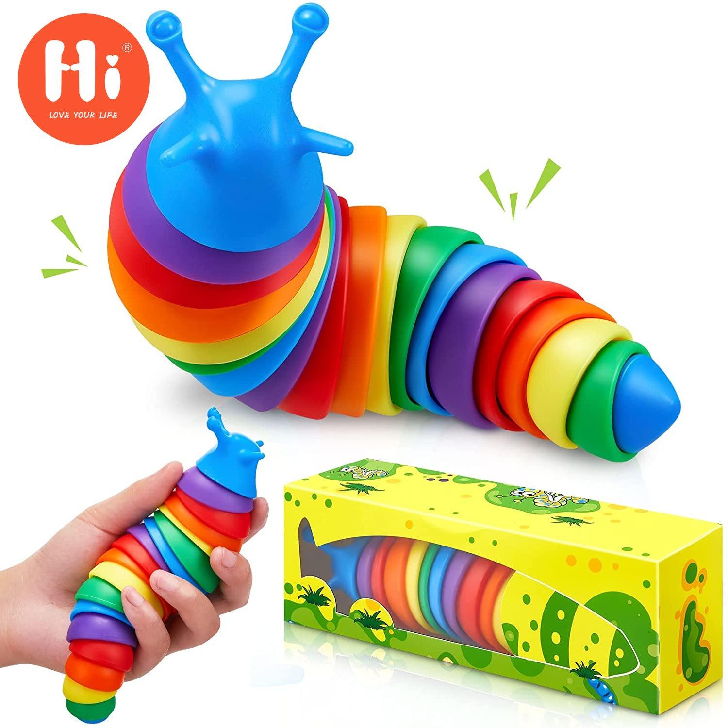 Непоседа-слизняк 3D-печать шарнирного слизняка Непоседа игрушка Стим-игрушка слизняки Большие сенсорные игрушки для взрослых Дети Облегчение беспокойства Подарки на День святого Валентина
Непоседа-слизняк 3D-печать шарнирного слизняка Непоседа игрушка Стим-игрушка слизняки Большие сенсорные игрушки для взрослых Дети Облегчение беспокойства Подарки на День святого Валентина