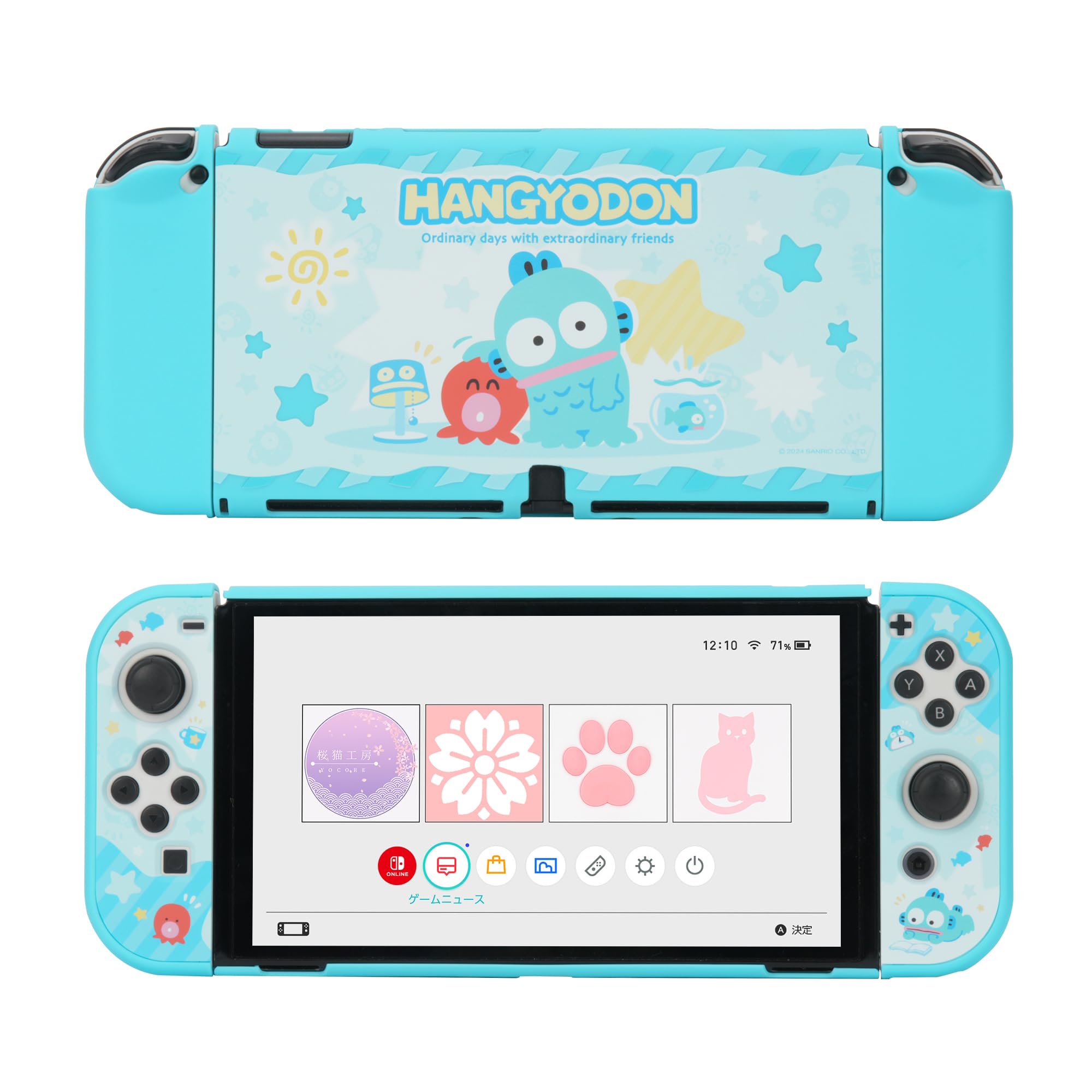 YOCORE Switch OLED Swicth Organic EL Совместимый switchOled Совместимый с Nintendo Switch Organic Сделан из Полностью Царапиноустойчивого Пятно Легко Удалить Синий
YOCORE Switch OLED Swicth Organic EL Совместимый switchOled Совместимый с Nintendo Switch Organic Сделан из Полностью Царапиноустойчивого Пятно Легко Удалить Синий