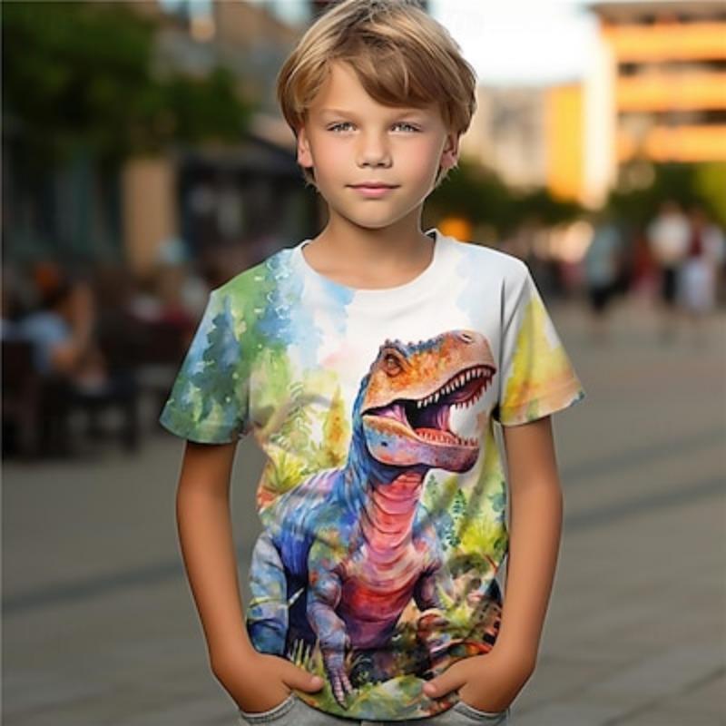 Футболки с 3D-принтом для мальчиков с коротким рукавом и 3D-принтом для лета, для активного отдыха, для детей от 3 до 12 лет, с круглым вырезом, для активного отдыха, повседневные, стандартного кроя 160
Футболки с 3D-принтом для мальчиков с коротким рукавом и 3D-принтом для лета, для активного отдыха, для детей от 3 до 12 лет, с круглым вырезом, для активного отдыха, повседневные, стандартного кроя 160