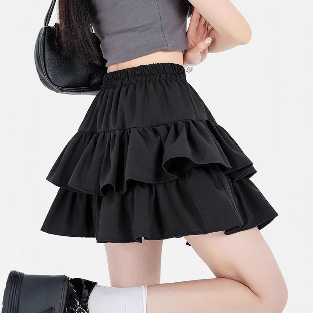 Women s Summer Black A-line Puff Short Skirt - Elastic Waist, Slimming, Anti-Exposure. M чёрный
Women s Summer Black A-line Puff Short Skirt - Elastic Waist, Slimming, Anti-Exposure. M чёрный