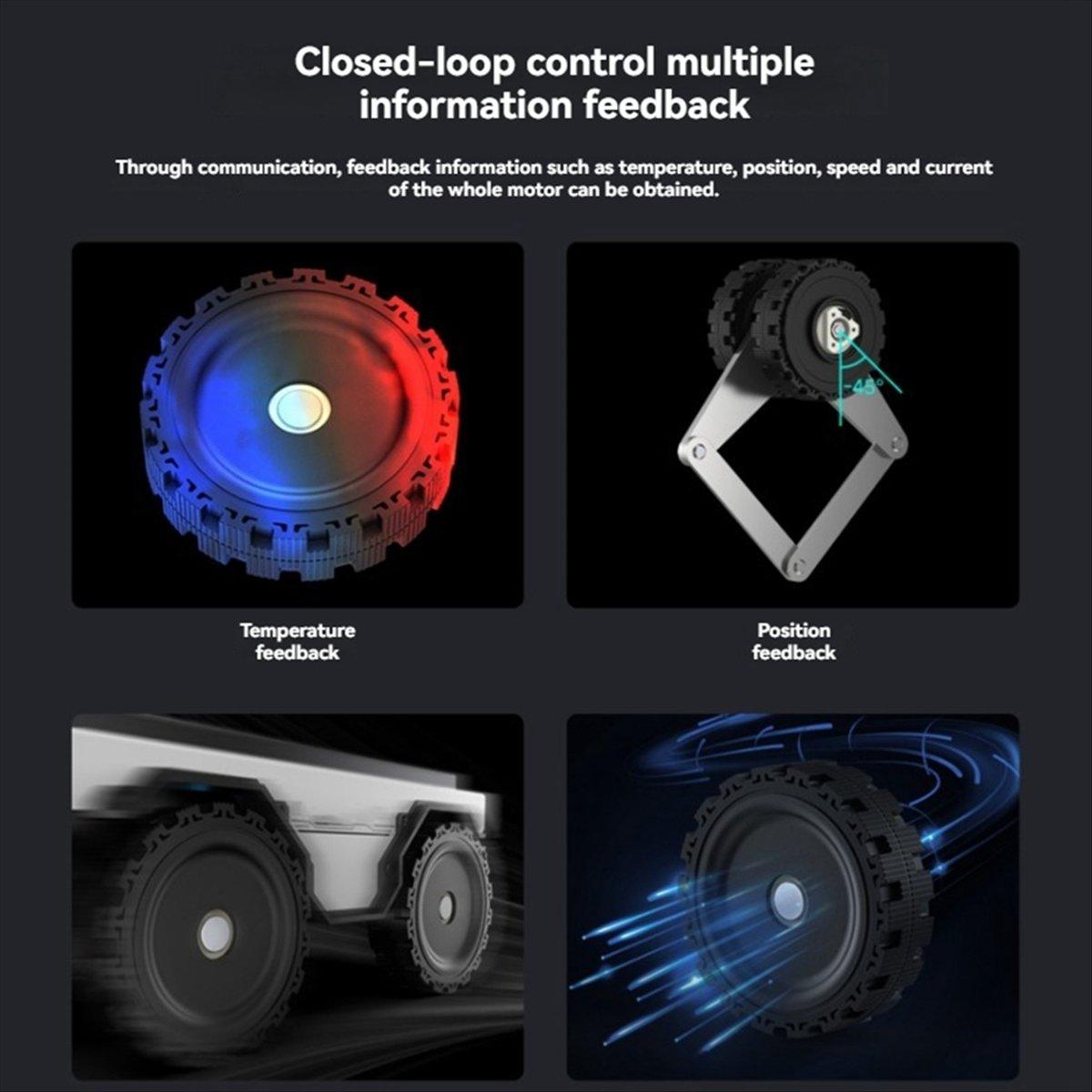 DDSM400 DC Servo Motor Direct Drive Hub Motor High Torque Low Noise Motor Driver for Robot DIY Parts China Mainland
DDSM400 DC Servo Motor Direct Drive Hub Motor High Torque Low Noise Motor Driver for Robot DIY Parts China Mainland