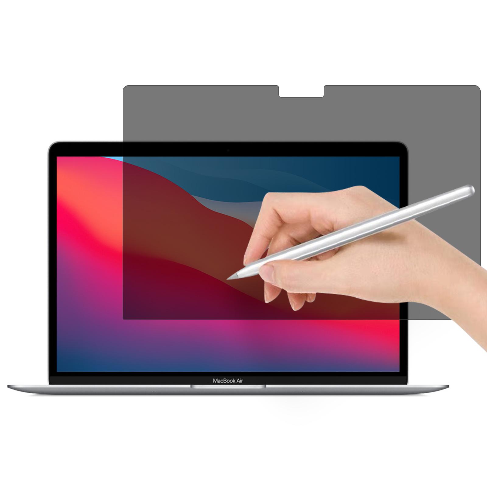 Захисна плівка для екрану для MacBook Air 13 дюймів (2020) A2179/(2018-2019) A1932/Pro 13 дюймів (2020) A2289 Антишпигунська ПЕТ плівка для планшета, схожа на папір
Захисна плівка для екрану для MacBook Air 13 дюймів (2020) A2179/(2018-2019) A1932/Pro 13 дюймів (2020) A2289 Антишпигунська ПЕТ плівка для планшета, схожа на папір