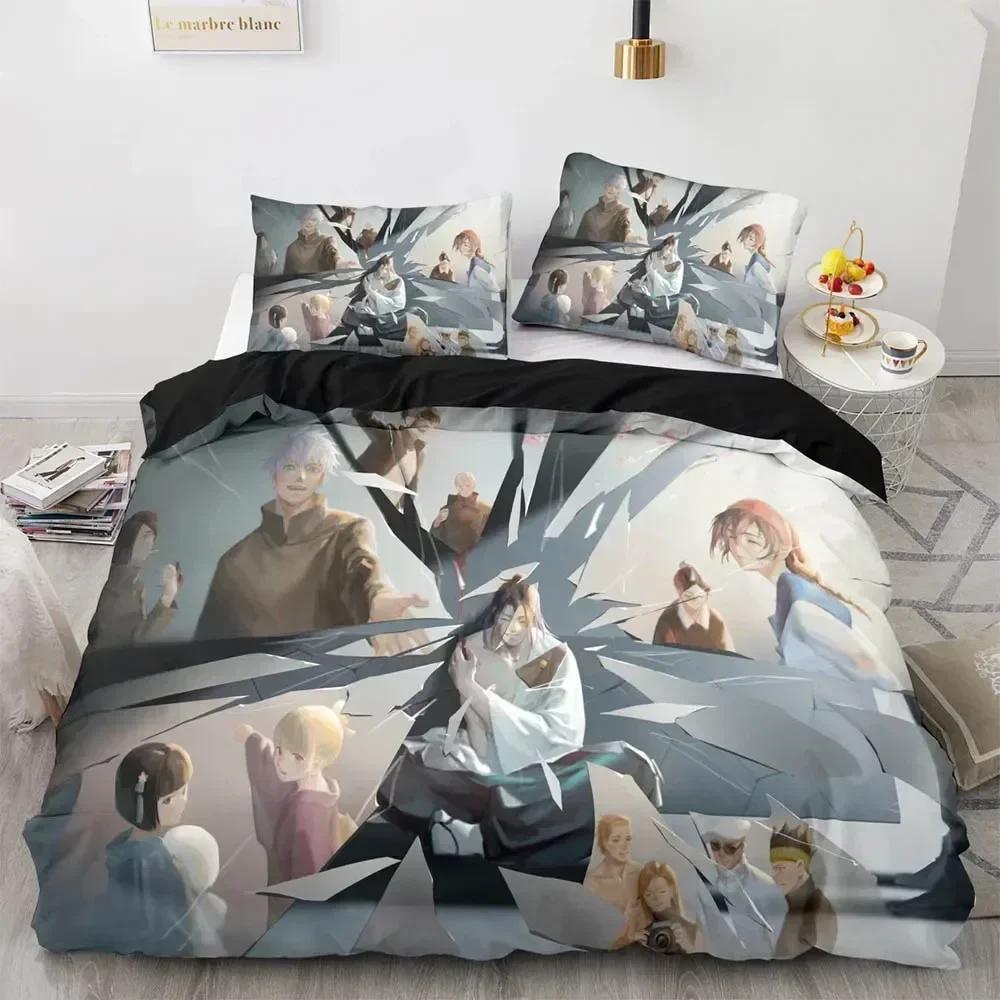 Anime Jujutsu Kaisen Bedding Set Duvet Cover Sheet Printed Bed Set Pillowcase Bed Full Queen King Size Comforter Bedroom 135x200cm
Anime Jujutsu Kaisen Bedding Set Duvet Cover Sheet Printed Bed Set Pillowcase Bed Full Queen King Size Comforter Bedroom 135x200cm