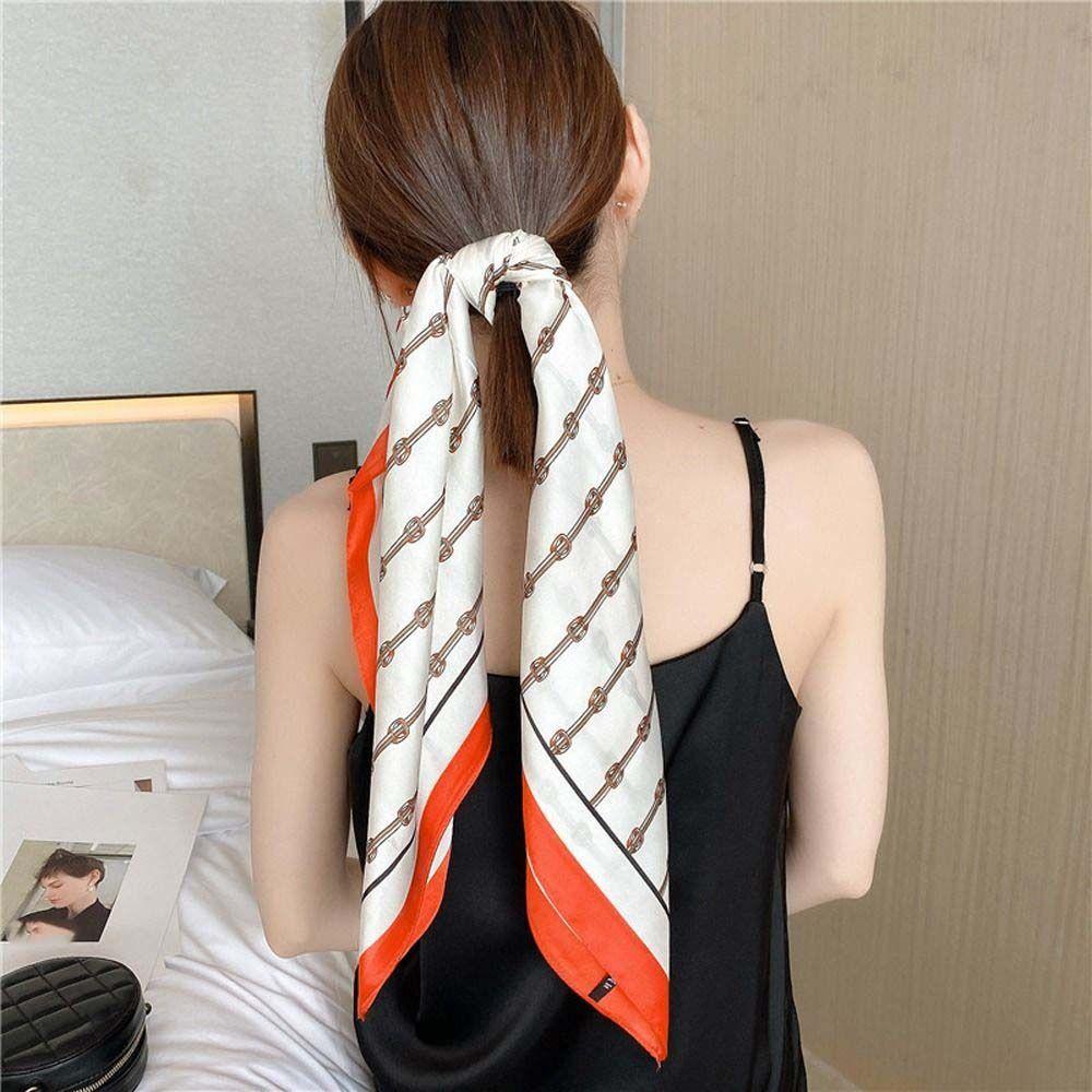 Summer Bag Strap Autumn Bandana 70cm Square Scarfs Small Shawls Korean Hijab Women Neck Scarves темно-синього кольору
Summer Bag Strap Autumn Bandana 70cm Square Scarfs Small Shawls Korean Hijab Women Neck Scarves темно-синього кольору