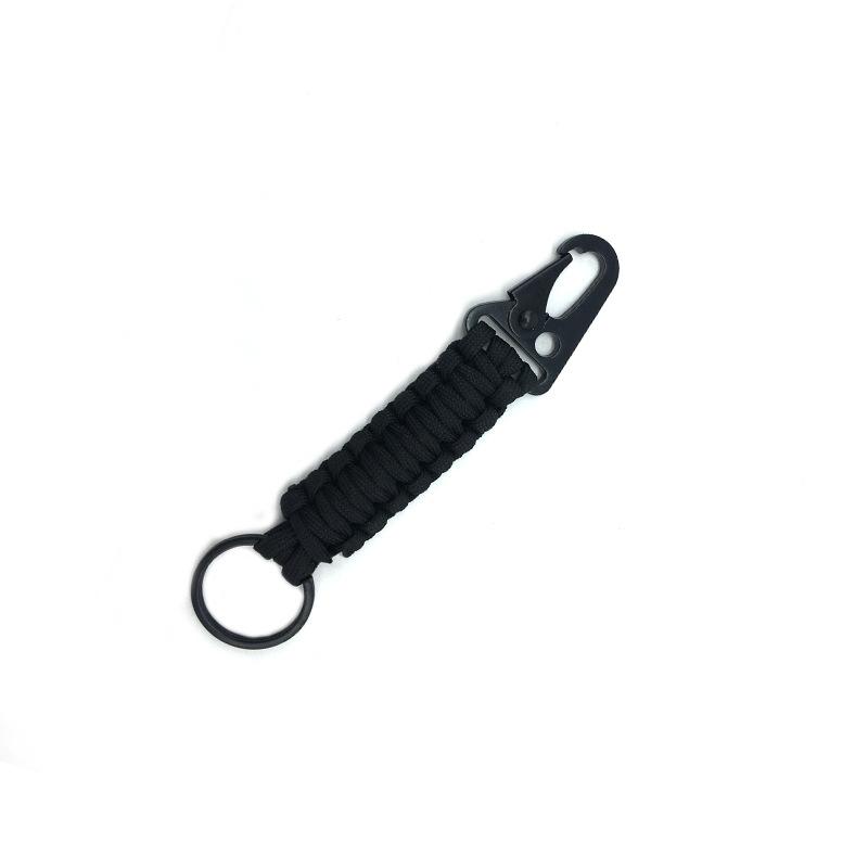 Outdoor Paracord Rope Keychain Survival Kit Camping Carabiner Military Braided Cord Rope With Clip Camping Hiking Emergency Tool чорний
Outdoor Paracord Rope Keychain Survival Kit Camping Carabiner Military Braided Cord Rope With Clip Camping Hiking Emergency Tool чорний