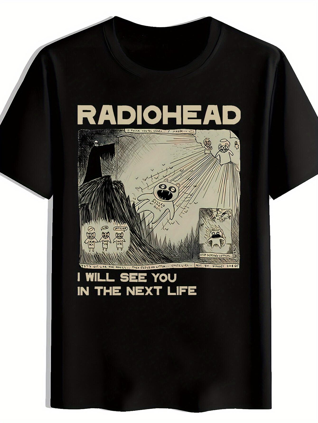 Vintage Rock Band Graphic T-shirt - Black Short Sleeve Round Neck Summer Tee with Retro Music Design XL
Vintage Rock Band Graphic T-shirt - Black Short Sleeve Round Neck Summer Tee with Retro Music Design XL