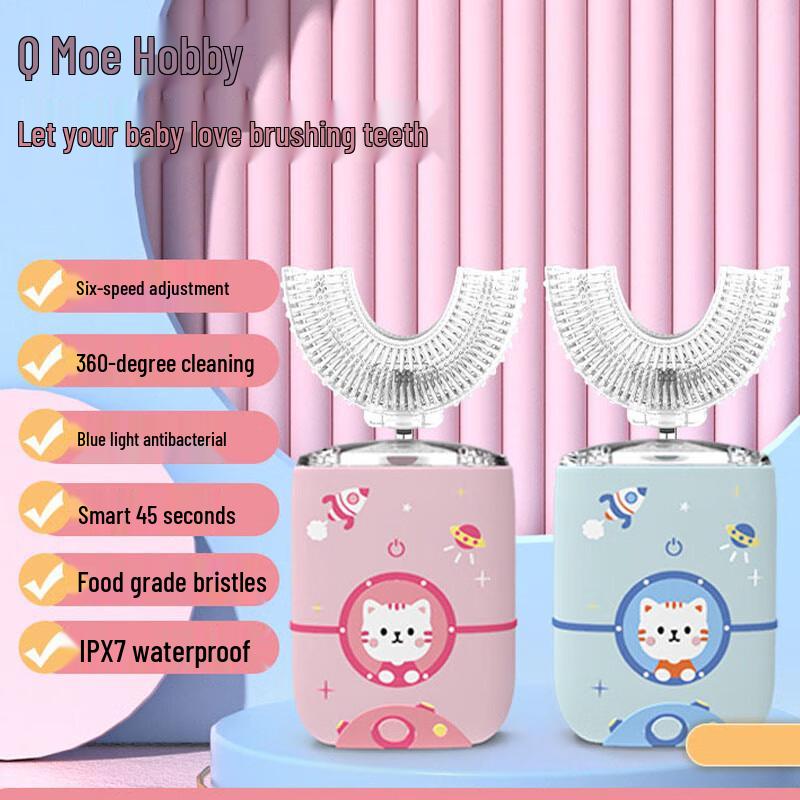 You Da Bai U-Shaped Kids Electric Toothbrush, Space Cat Edition
You Da Bai U-Shaped Kids Electric Toothbrush, Space Cat Edition