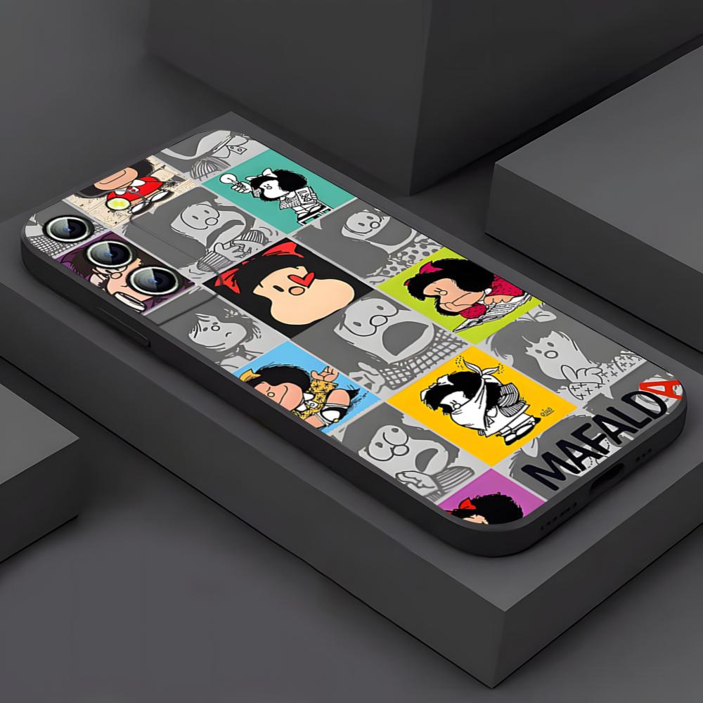 Cartoon Mafalda Cute Phone Case For Samsung S26 S25 Ultra S24 S22 S23 S20 Fe S21 Plus A54 A34 A16 A53 Back Cover Samsung a54 5g
Cartoon Mafalda Cute Phone Case For Samsung S26 S25 Ultra S24 S22 S23 S20 Fe S21 Plus A54 A34 A16 A53 Back Cover Samsung a54 5g