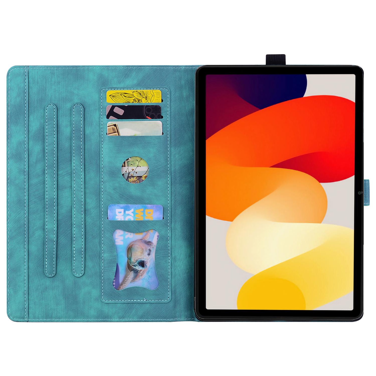 For Xiaomi Redmi Pad SE Case Flip Stand Leather Phone Cover Cherry Blossom Cat Imprinted Blue
For Xiaomi Redmi Pad SE Case Flip Stand Leather Phone Cover Cherry Blossom Cat Imprinted Blue