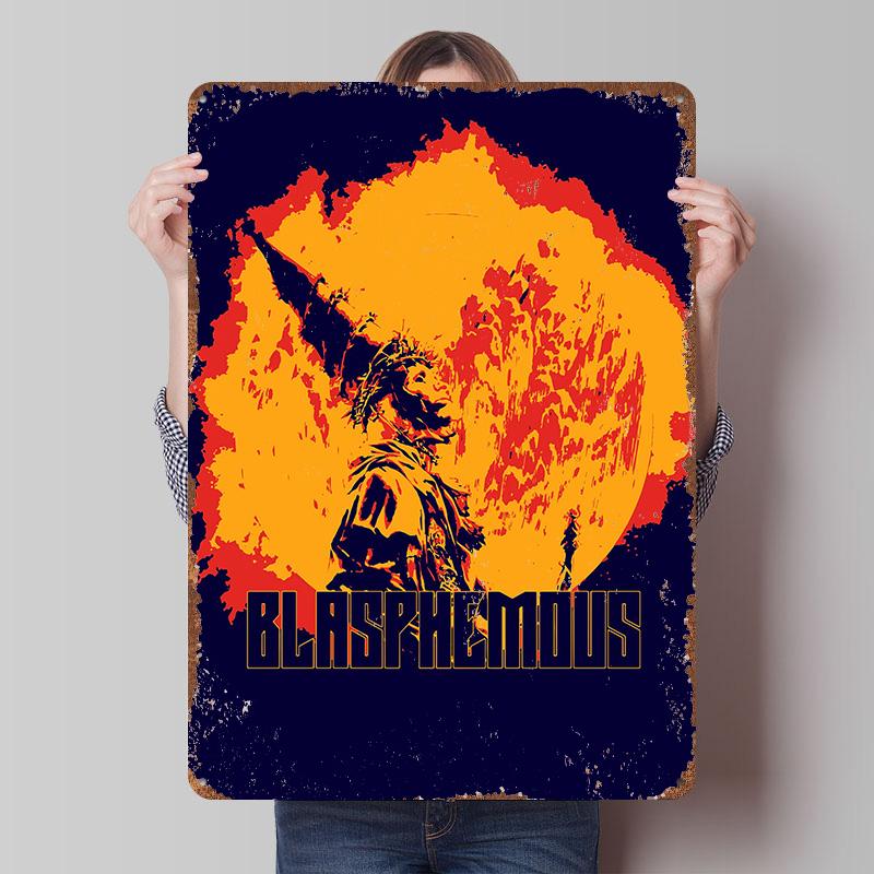 Blasphemous Game Art Poster Customized Wall Art Vintage Metal Signs Retro Tin Plaque for Man Cave Gaming Room Decoration Cozy 7.9x11.8In(20x30cm)
Blasphemous Game Art Poster Customized Wall Art Vintage Metal Signs Retro Tin Plaque for Man Cave Gaming Room Decoration Cozy 7.9x11.8In(20x30cm)