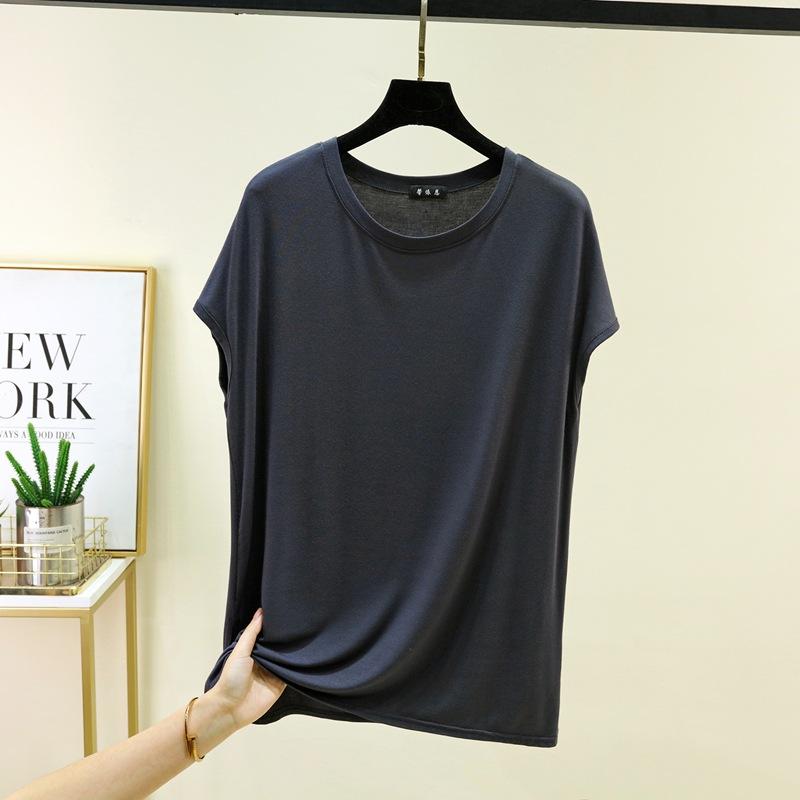 Plus Size L to 6XL Women s Modal Cool Touch Short Sleeve T-Shirt Summer O Neck Loose Fit Tshirts Slim Inner Layering Tee Tops 6XL
Plus Size L to 6XL Women s Modal Cool Touch Short Sleeve T-Shirt Summer O Neck Loose Fit Tshirts Slim Inner Layering Tee Tops 6XL