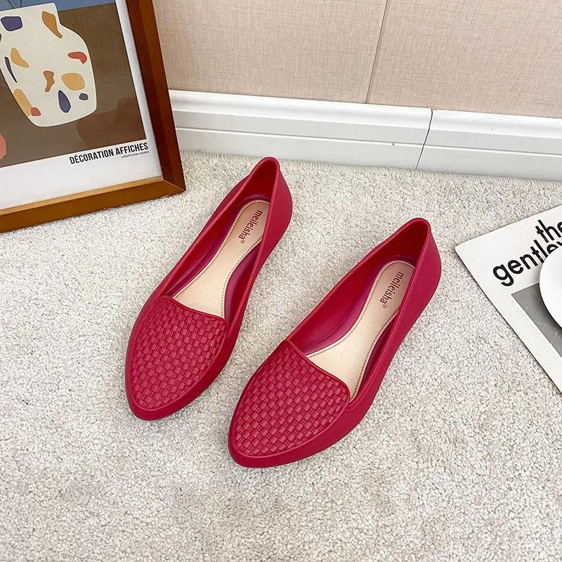 Женские повседневные туфли с острым носком, легкие зеленые резиновые туфли на плоской подошве, женская мода весна-лето, водонепроницаемые туфли на плоской подошве G631 36
Женские повседневные туфли с острым носком, легкие зеленые резиновые туфли на плоской подошве, женская мода весна-лето, водонепроницаемые туфли на плоской подошве G631 36