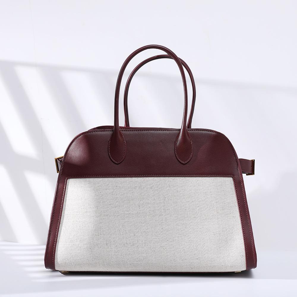 Кожаная переносная сумка-тоут Tr Niche Canvas Splicing Premium Универсальная кожаная сумка-тоут для работы и поездок на работу для женщин
Кожаная переносная сумка-тоут Tr Niche Canvas Splicing Premium Универсальная кожаная сумка-тоут для работы и поездок на работу для женщин