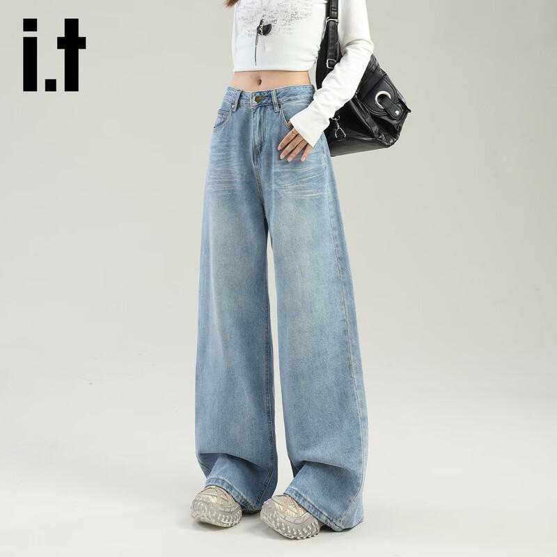 Izzue It Women s Washed High-Waist Wide-Leg Denim Jeans M
Izzue It Women s Washed High-Waist Wide-Leg Denim Jeans M