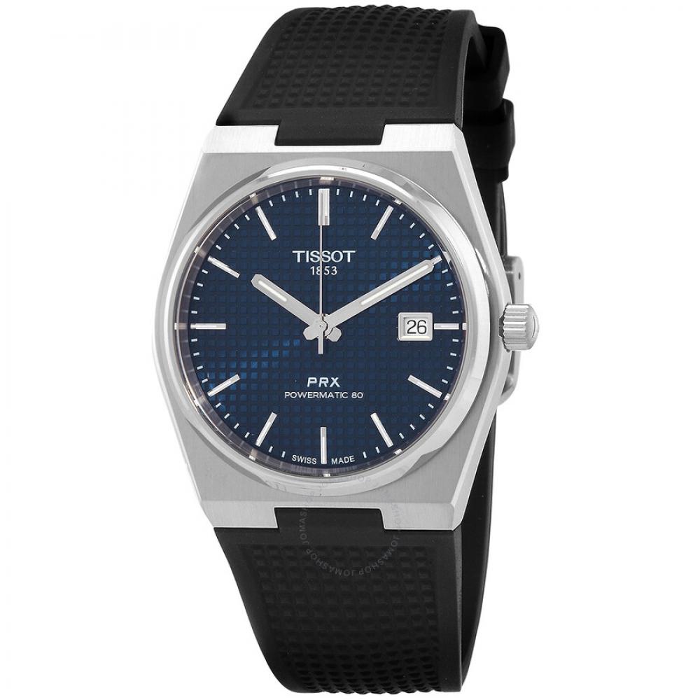 Tissot Чоловічий годинник PRX Powermatic 80 з автоматичним синім циферблатом T1374071704100
Tissot Чоловічий годинник PRX Powermatic 80 з автоматичним синім циферблатом T1374071704100