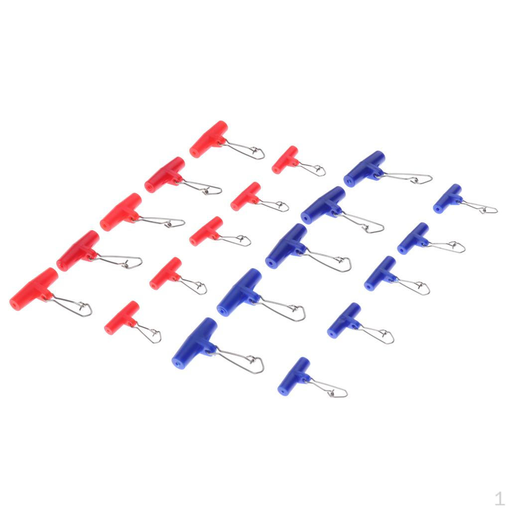 20Pcs Zip Slider High-strength Fishing Line Sinker Slides with Hooked Snap
20Pcs Zip Slider High-strength Fishing Line Sinker Slides with Hooked Snap