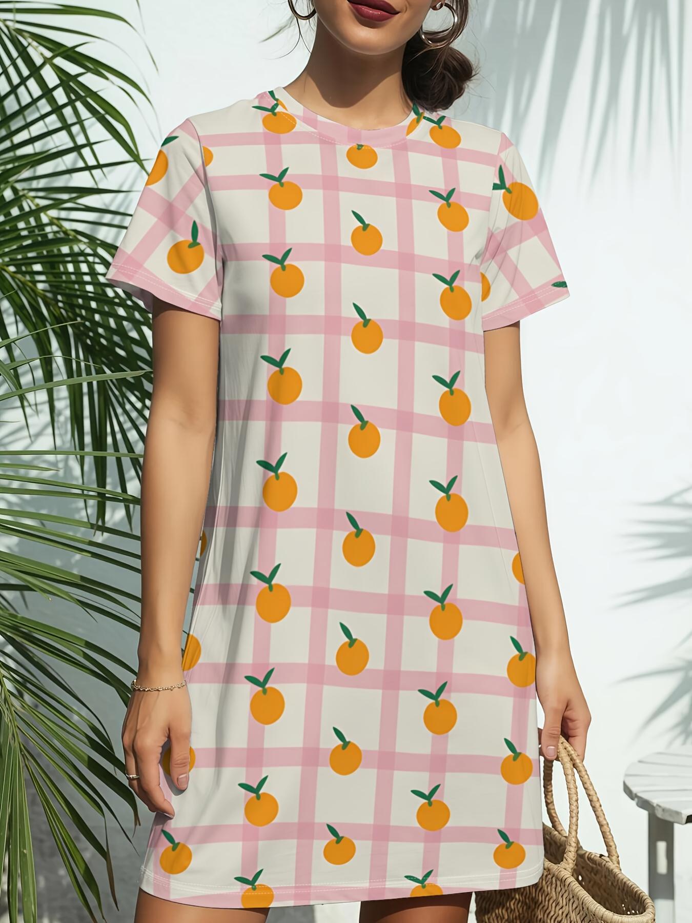 Tiny DaisiesNew Women s Crew Neck Short Sleeve T-Shirt Dress. American Style Fashion Trend Digital Print. Spring ; Summer Casual Versatile - Elegant ; S дубильная кора
Tiny DaisiesNew Women s Crew Neck Short Sleeve T-Shirt Dress. American Style Fashion Trend Digital Print. Spring ; Summer Casual Versatile - Elegant ; S дубильная кора