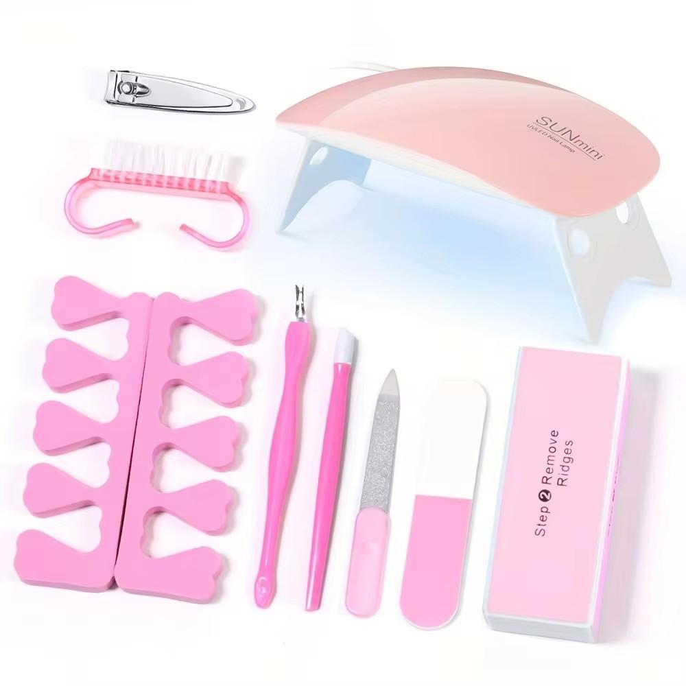 LINMANDA Professional USB Electric Nail Drill Polish File Kit with UV LED Nail Lamp Gel Manicure Dryer Lamp Acrylic Starter Set
LINMANDA Professional USB Electric Nail Drill Polish File Kit with UV LED Nail Lamp Gel Manicure Dryer Lamp Acrylic Starter Set