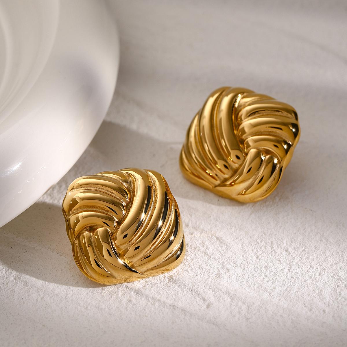 Yori Minimalist Geometric Threaded Metal Stud Earrings Waterproof Hypoallergenic Stainless Steel 18K Gold Plated Jewelry золотистый
Yori Minimalist Geometric Threaded Metal Stud Earrings Waterproof Hypoallergenic Stainless Steel 18K Gold Plated Jewelry золотистый