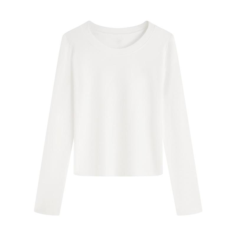 Women s Slimming Heavyweight Round Neck Long Sleeve T-shirt - Autumn/Winter Versatile Solid Color Base Layer Top 2XL (125-135 jin)
Women s Slimming Heavyweight Round Neck Long Sleeve T-shirt - Autumn/Winter Versatile Solid Color Base Layer Top 2XL (125-135 jin)