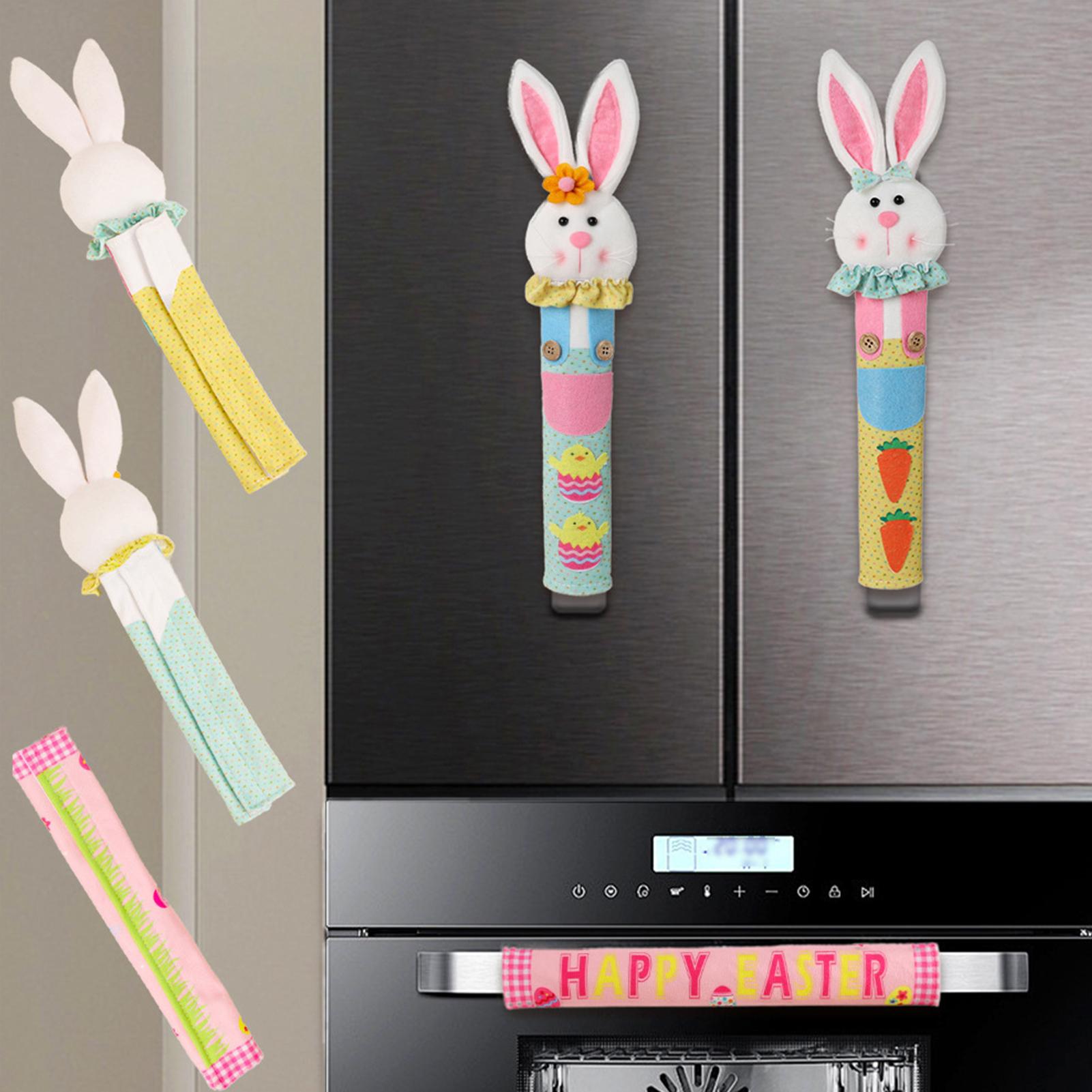 3pcs Easter Bunny Refrigerator Door Handle Set Easter Bunny Fridge Handle Covers For Microwave Stove Dishwasher Freezer CN
3pcs Easter Bunny Refrigerator Door Handle Set Easter Bunny Fridge Handle Covers For Microwave Stove Dishwasher Freezer CN