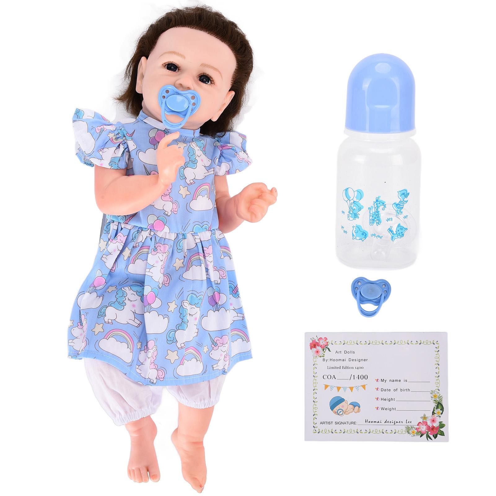 Rebirth Baby Doll Simulation Newborn Size 22in Lifelike Doll Toy Full Body Washable Baby Girl Doll
Rebirth Baby Doll Simulation Newborn Size 22in Lifelike Doll Toy Full Body Washable Baby Girl Doll