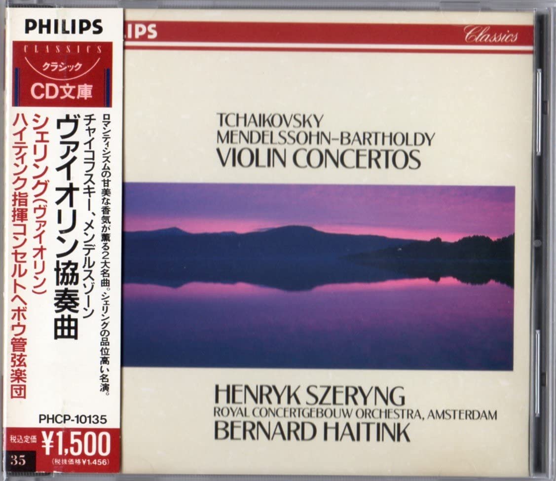 CD TCHAIKOVSKY MENDELSSOHN BERNARD H Tchaikovsky Mendelssohn Violin Co PHCP10135 Japan Classical Used
CD TCHAIKOVSKY MENDELSSOHN BERNARD H Tchaikovsky Mendelssohn Violin Co PHCP10135 Japan Classical Used