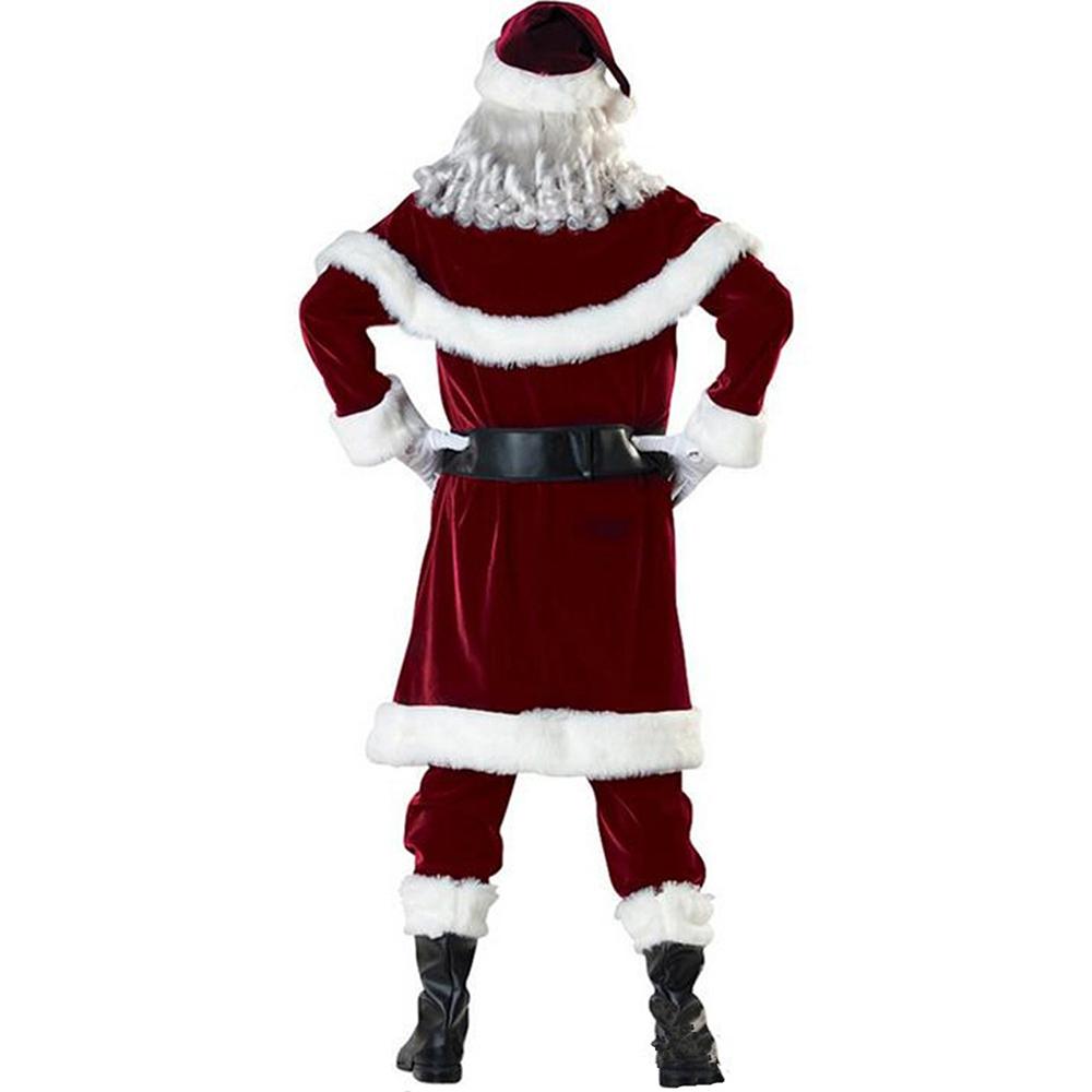 Santa Suit for Men Christmas Santa Claus Costume with Beards Santa Outfit Set for Adults Xmas Party Cosplay 4XL
Santa Suit for Men Christmas Santa Claus Costume with Beards Santa Outfit Set for Adults Xmas Party Cosplay 4XL