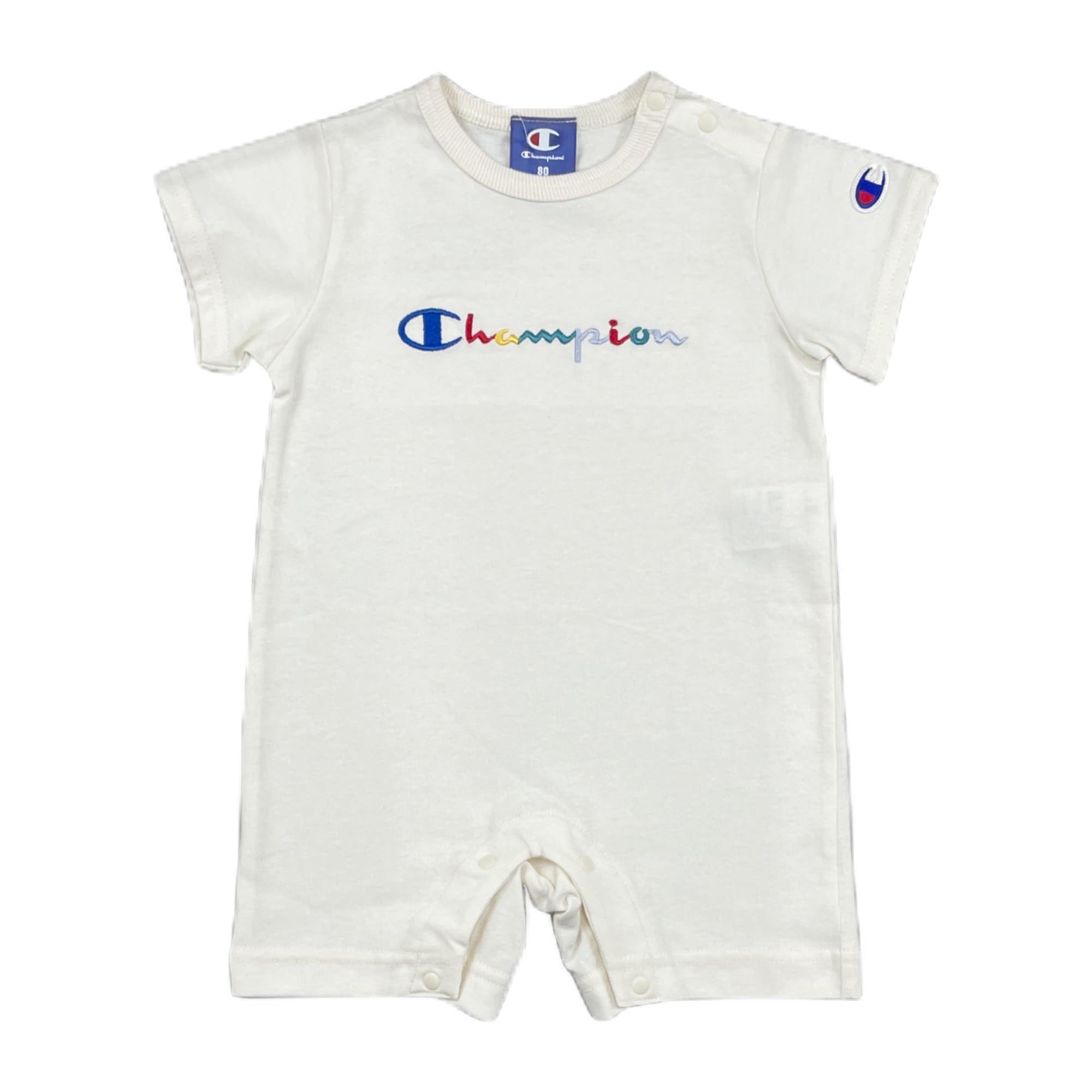 Комбинезон Champion с коротким рукавом и вышитым логотипом размера 70, для малышей, кремовый, кремовый
Комбинезон Champion с коротким рукавом и вышитым логотипом размера 70, для малышей, кремовый, кремовый