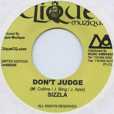 7inch Record SIZZLA / YAMI BOLO - Don t Judge / Halred For My Life CM450205 Clique Muzique 2005 US Reggae, Ska & Dub Used
7inch Record SIZZLA / YAMI BOLO - Don t Judge / Halred For My Life CM450205 Clique Muzique 2005 US Reggae, Ska & Dub Used