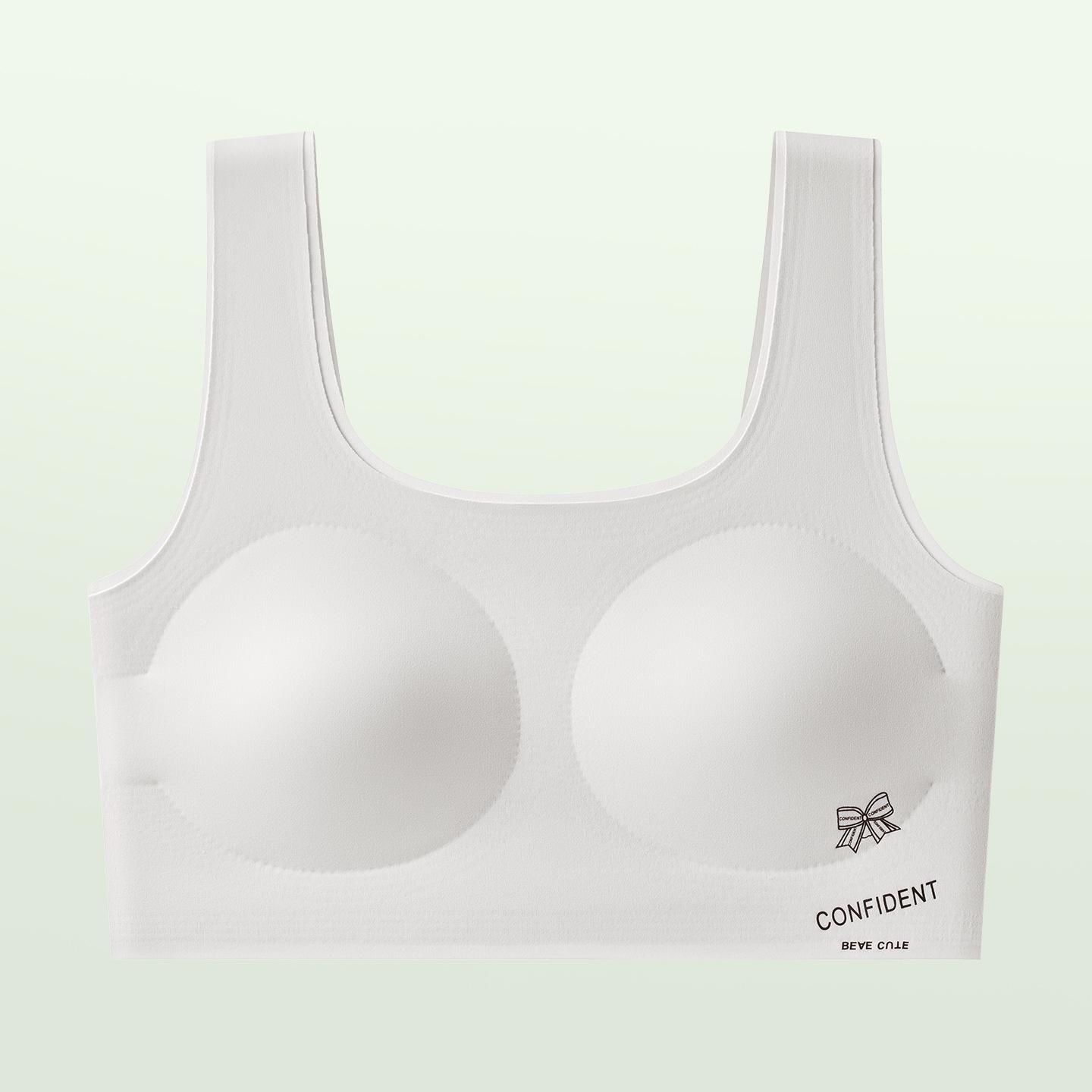 Shockproof Seamless Puberty Bra for Girls: Posture-Correcting Camisole for Junior and High School Students L (65-85 jin) белый
Shockproof Seamless Puberty Bra for Girls: Posture-Correcting Camisole for Junior and High School Students L (65-85 jin) белый