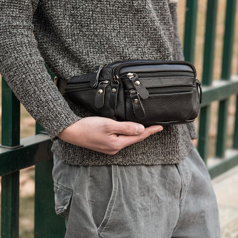 Мужская поясная сумка, сумка для мобильного телефона, многофункциональная деловая повседневная сумка через плечо, модная мужская нагрудная сумка для работы чёрный
Мужская поясная сумка, сумка для мобильного телефона, многофункциональная деловая повседневная сумка через плечо, модная мужская нагрудная сумка для работы чёрный