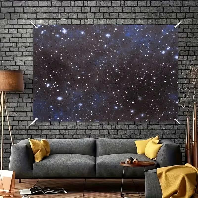 2D Flat Night Sky Star Tapestry, Cosmic Background for Wall Decor & Live Streaming 47.2x31.5inch/120*80cm
2D Flat Night Sky Star Tapestry, Cosmic Background for Wall Decor & Live Streaming 47.2x31.5inch/120*80cm